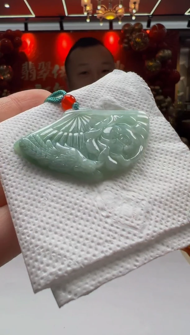 【闪购商品】翡翠颈饰未镶嵌Q2025-1-17-2