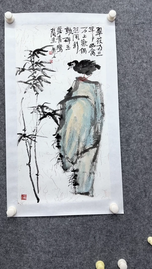 国画DH-LS老师绘画作品