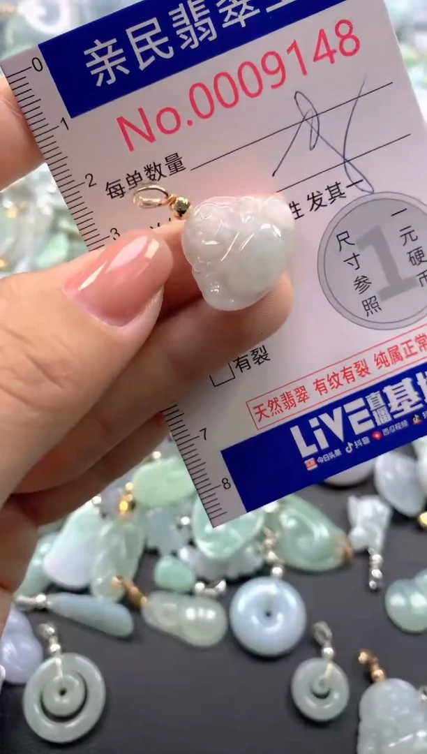 颈饰未镶嵌翡翠9148