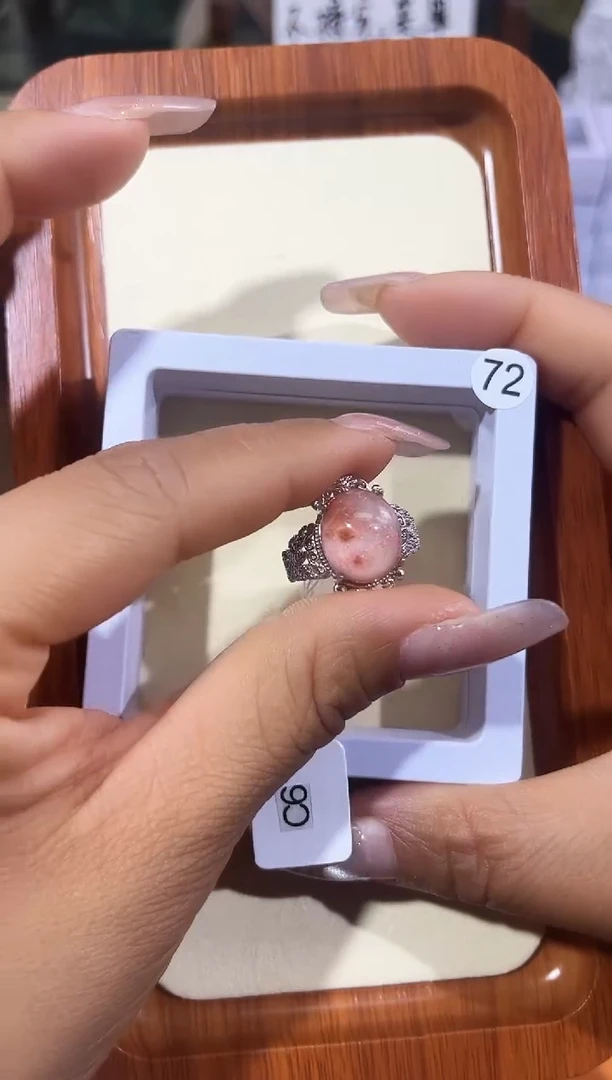 【闪购商品】水晶戒指银S925镶嵌定制