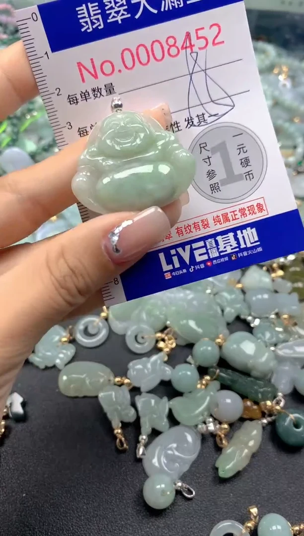 颈饰未镶嵌翡翠8452