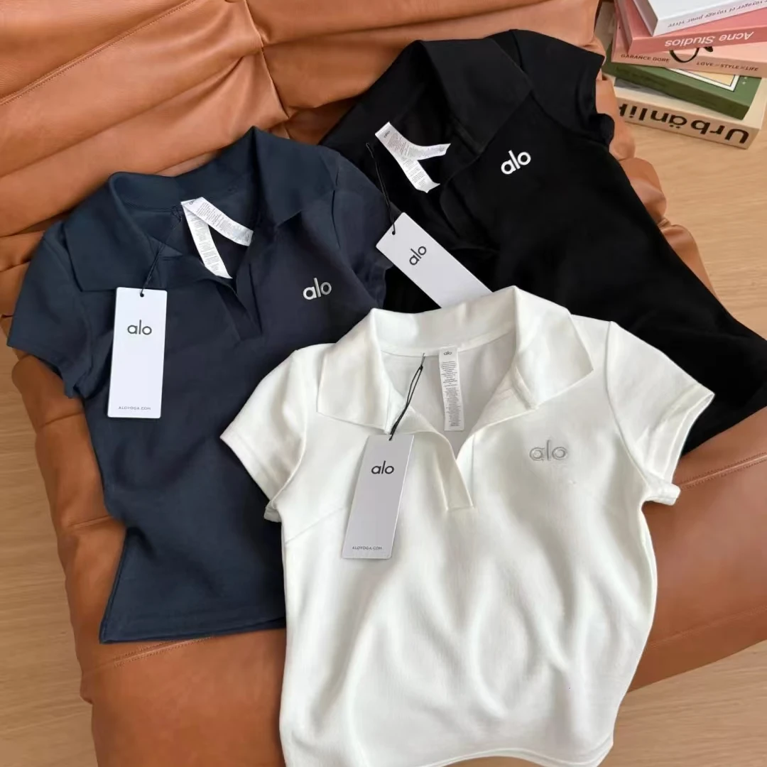 ManLing-ALO短款修身POLO短袖1.5