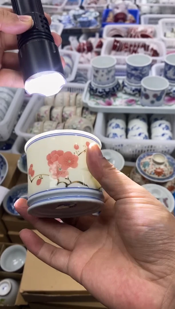 摆件陶景德陶瓷茶具容量约80