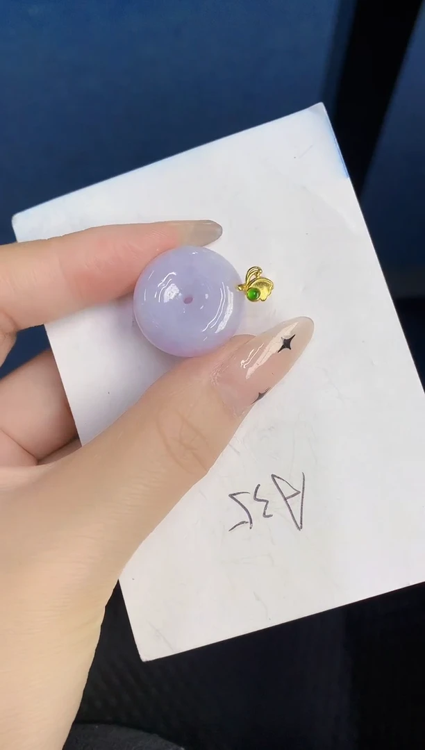 颈饰未镶嵌翡翠缅甸天然翡翠A货