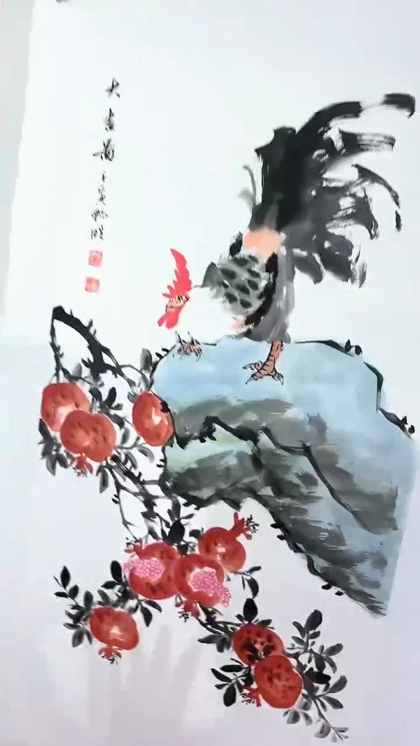 国画大吉图/3尺托底/雷畅胜