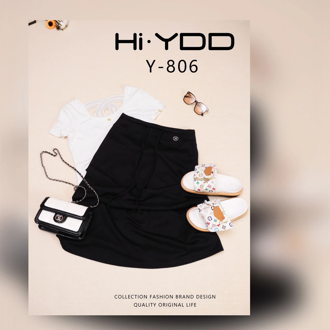 YDD•「Y-806」夏季新品修身显瘦休闲高腰包臀半身裙AZ-9006