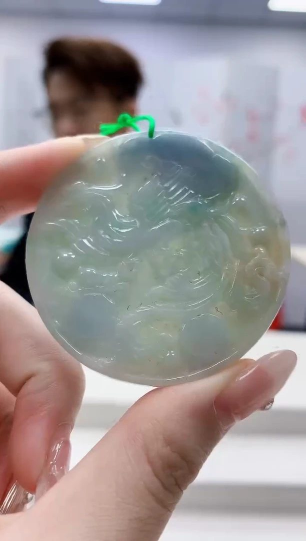 颈饰未镶嵌翡翠5159jw-jj挂件2