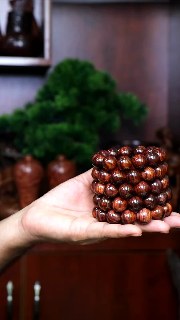 黄花梨/降香黄檀手串/手链海南黄花梨1.8手串多样性发一