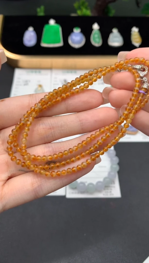 颈饰未镶嵌翡翠48小时鉴赏期 退货不扣服务费