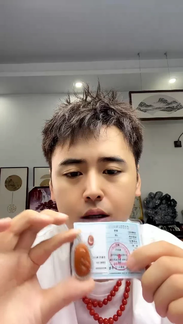 翡翠银S925镶嵌颈饰如意吊坠