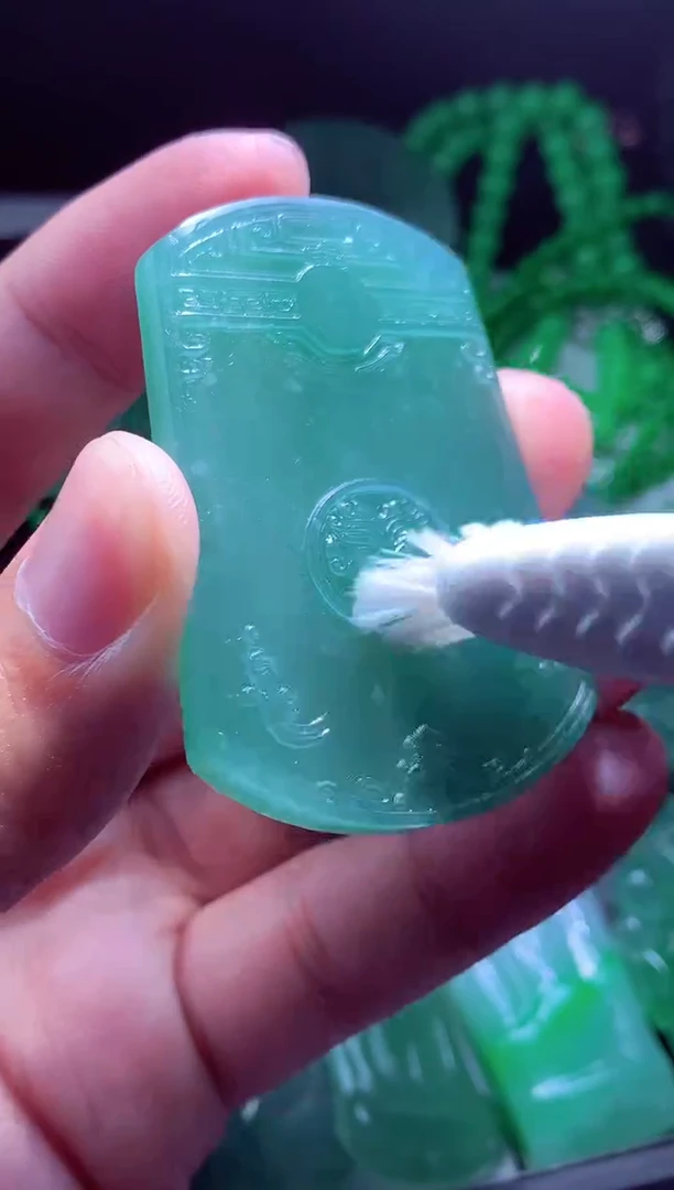 未镶嵌定制翡翠庞**#翡翠毛货定制