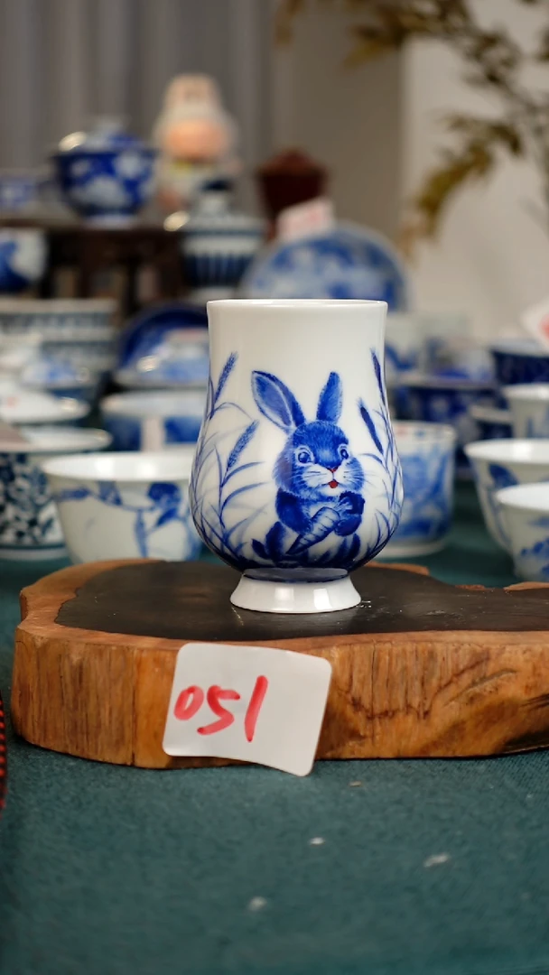 茶杯051全手工手绘茶器