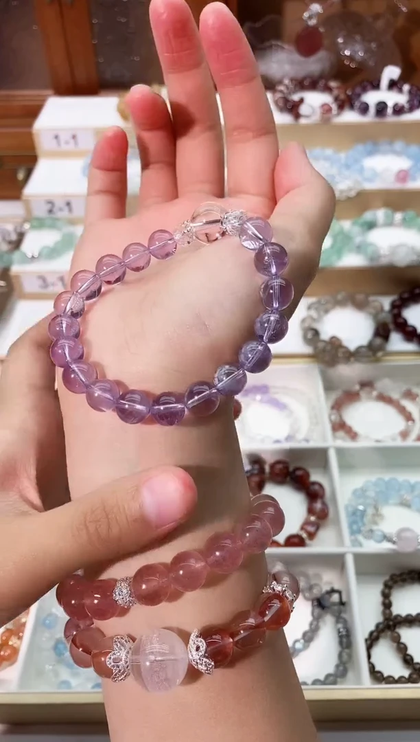 【闪购商品】水晶手串未镶嵌玻利维亚紫水