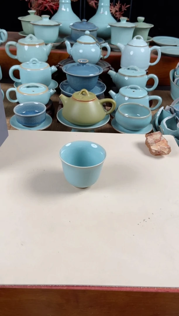 【闪购商品】其他微瑕铃铛杯60cc省工美赵琳手签底款