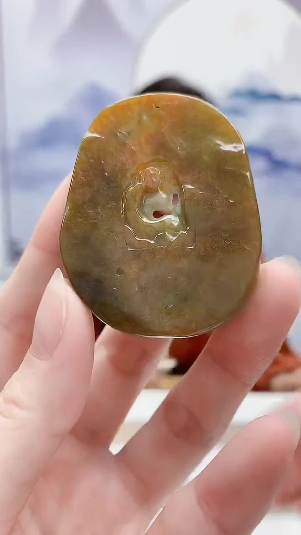 颈饰未镶嵌翡翠4829ry-jj挂件28