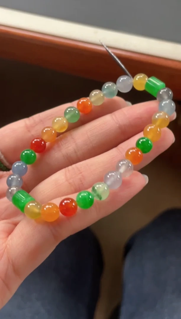 未镶嵌手串翡翠幸****?A498|79800