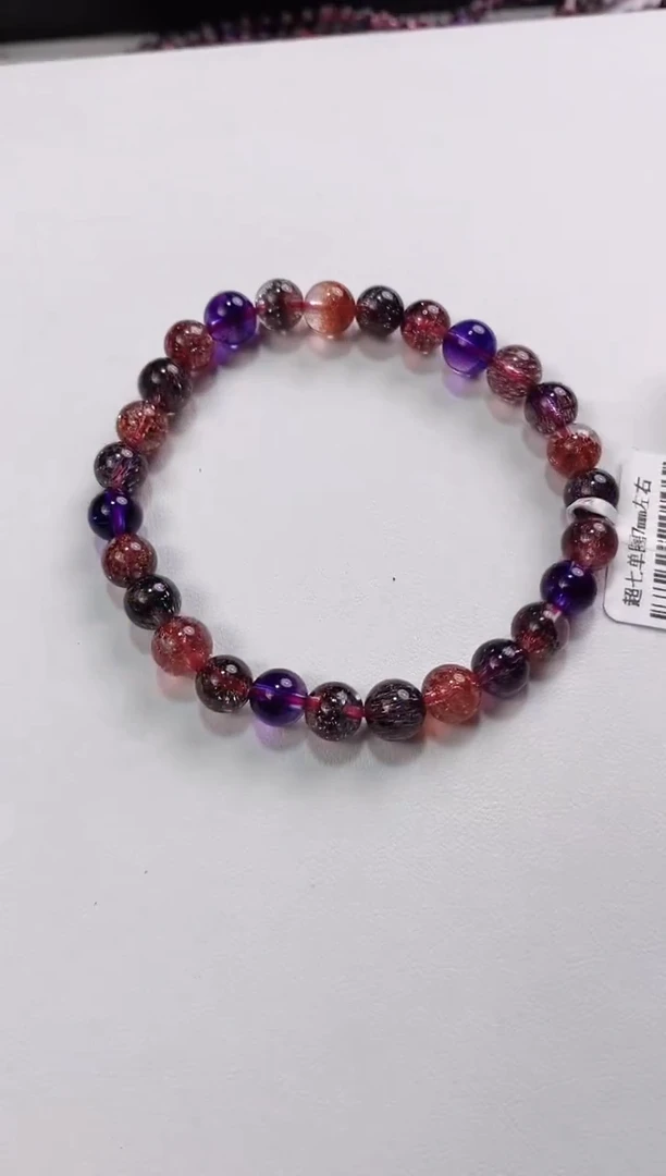 【闪购商品】水晶超七单圈7*未镶嵌多人多样性发其一