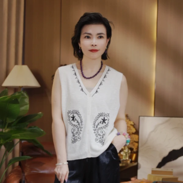 绣花开衫衣服S29YS079921