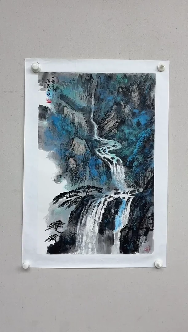 国画炳山艺术--杨燕民老师作品