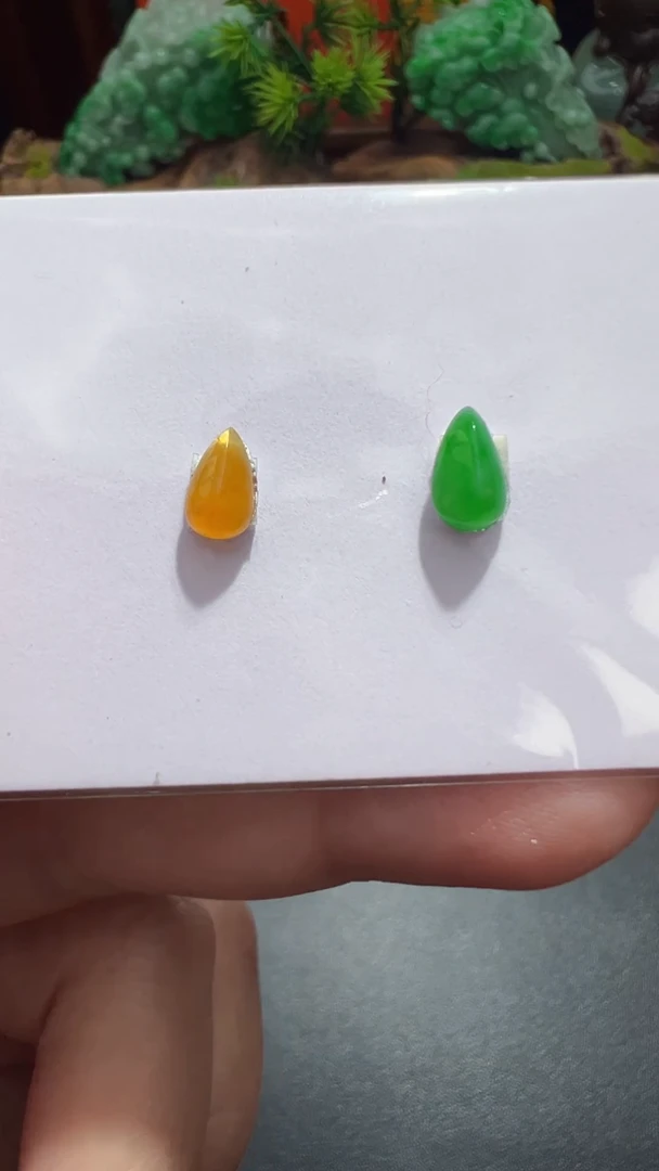 未镶嵌定制翡翠水滴