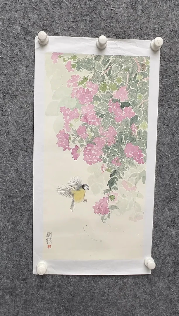 国画邹训精-2平尺-国画作品-GGyz