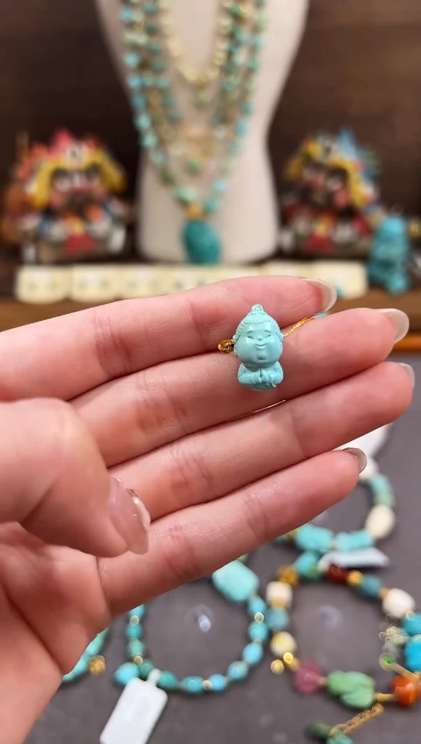 绿松石未镶嵌配饰绿松石配饰