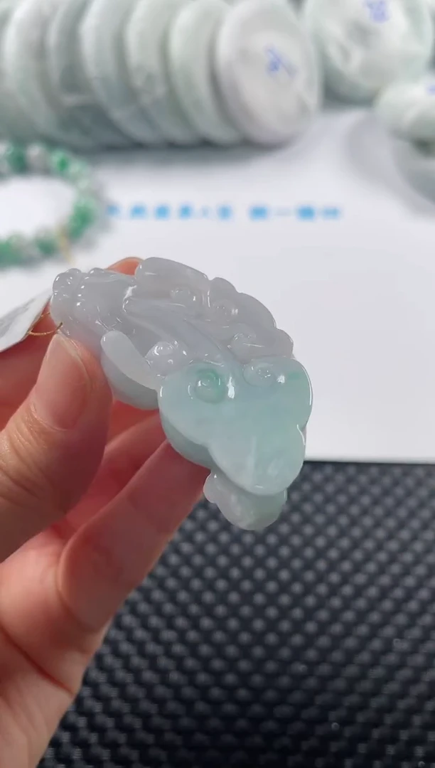 颈饰未镶嵌翡翠基地发货H 7661 貔貅