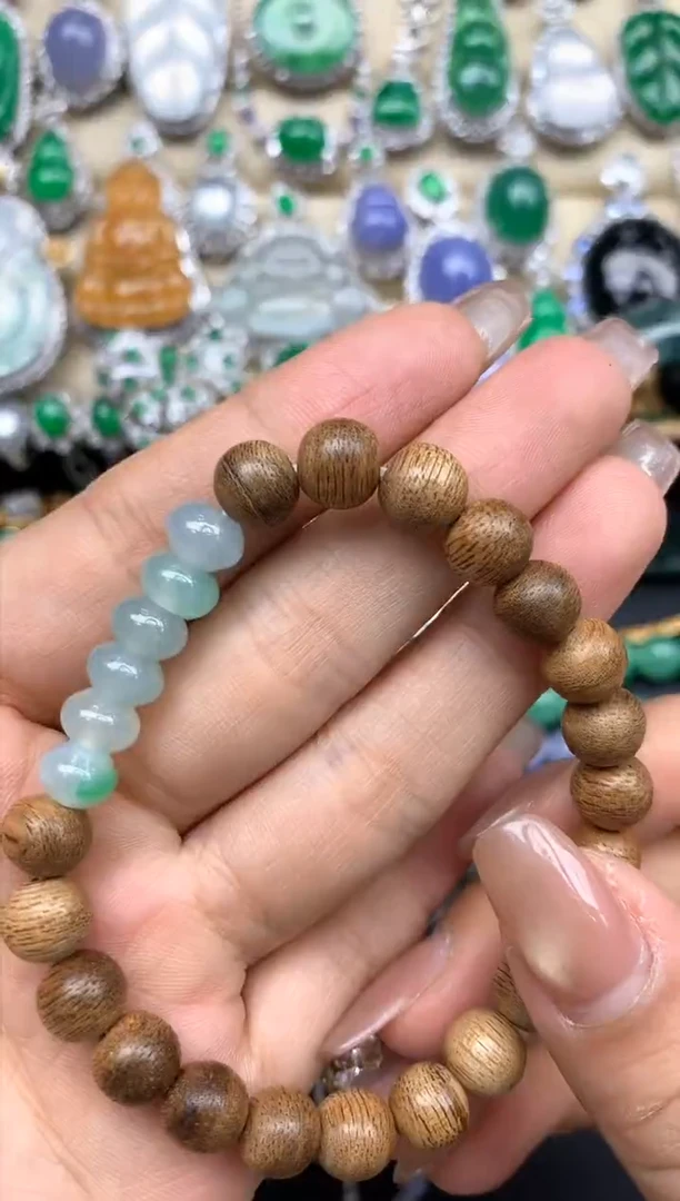 未镶嵌手链翡翠126-中国好珍宝