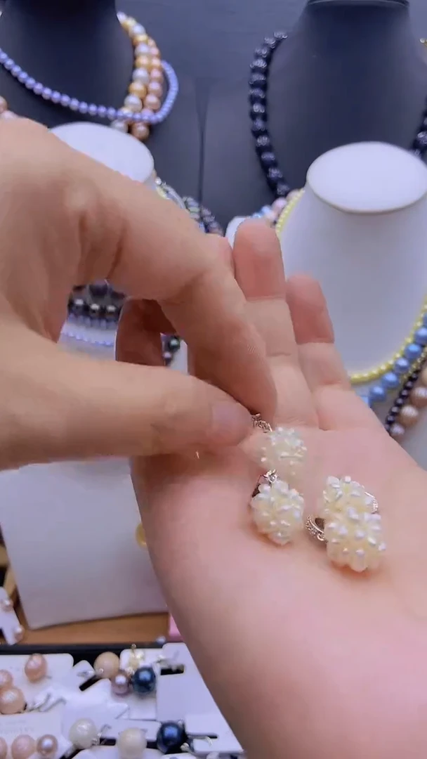 未镶嵌淡水珍珠原创设计5