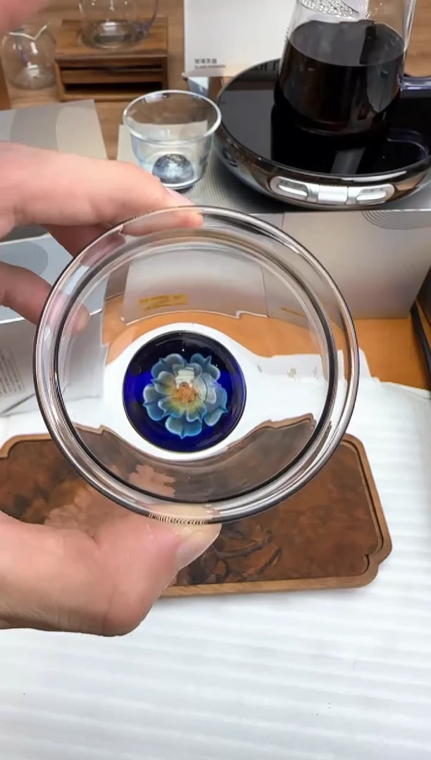 风谜金标花语福杯+茶巾