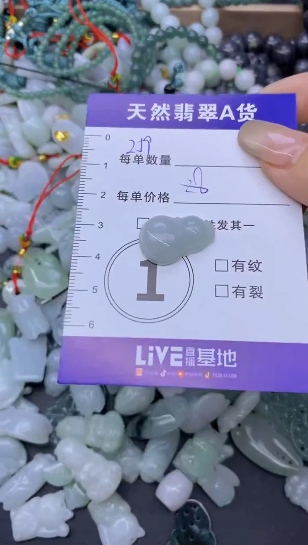 颈饰未镶嵌翡翠天然翡翠A货批量多样性发一件