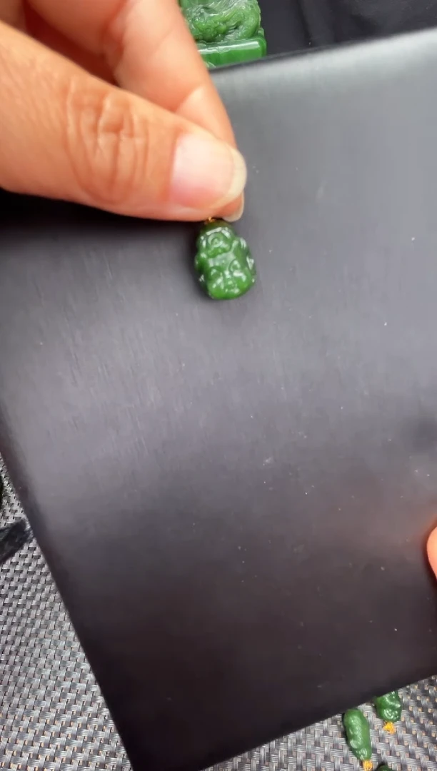 【闪购商品】和田玉颈饰18K金镶嵌观音头