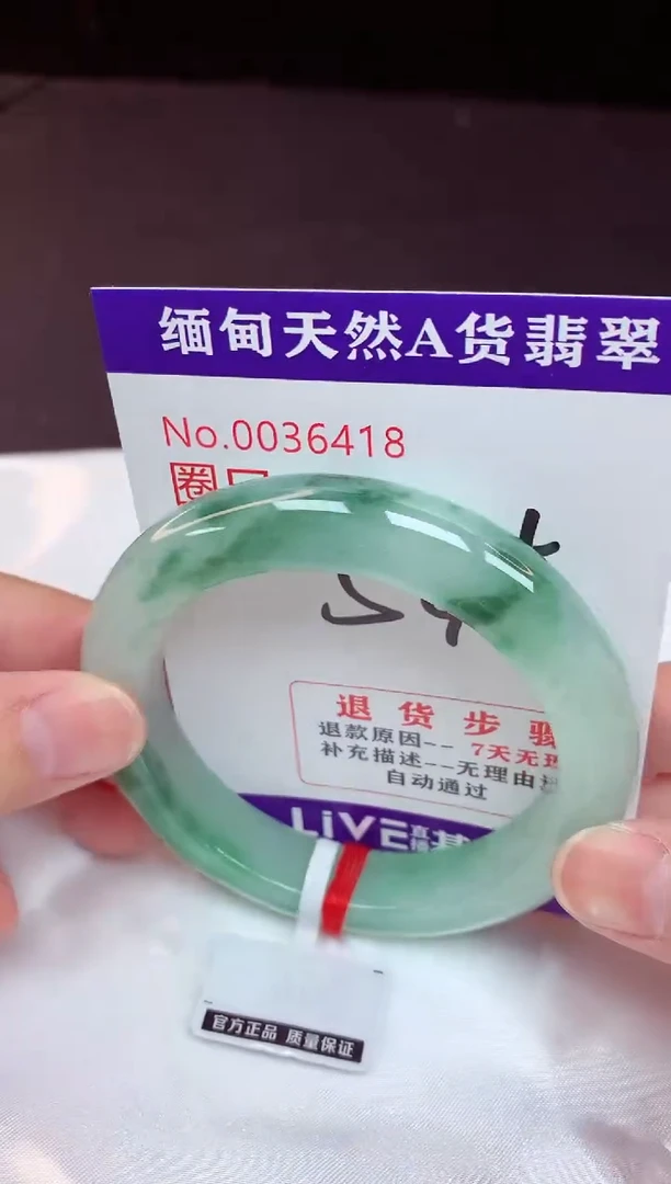 未镶嵌手镯翡翠54