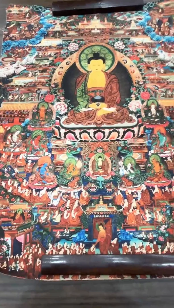 卷轴画唐卡16091