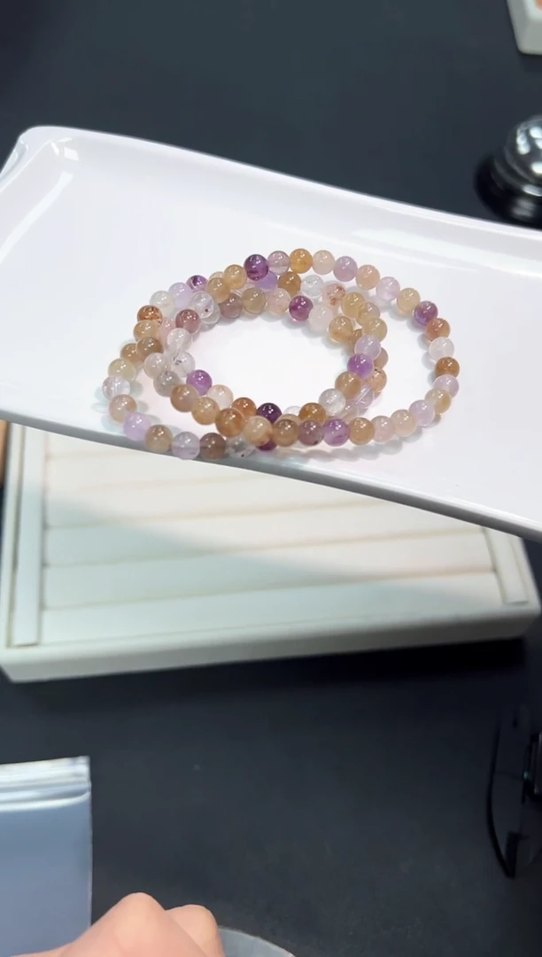 【闪购商品】水晶手串未镶嵌77H多样性发其一/1条默认微瑕