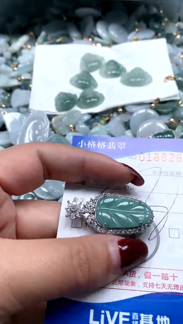 【闪购商品】翡翠颈饰未镶嵌闪购商品0188286