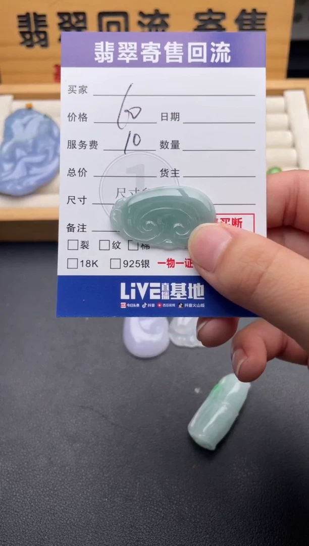 颈饰未镶嵌翡翠10146995