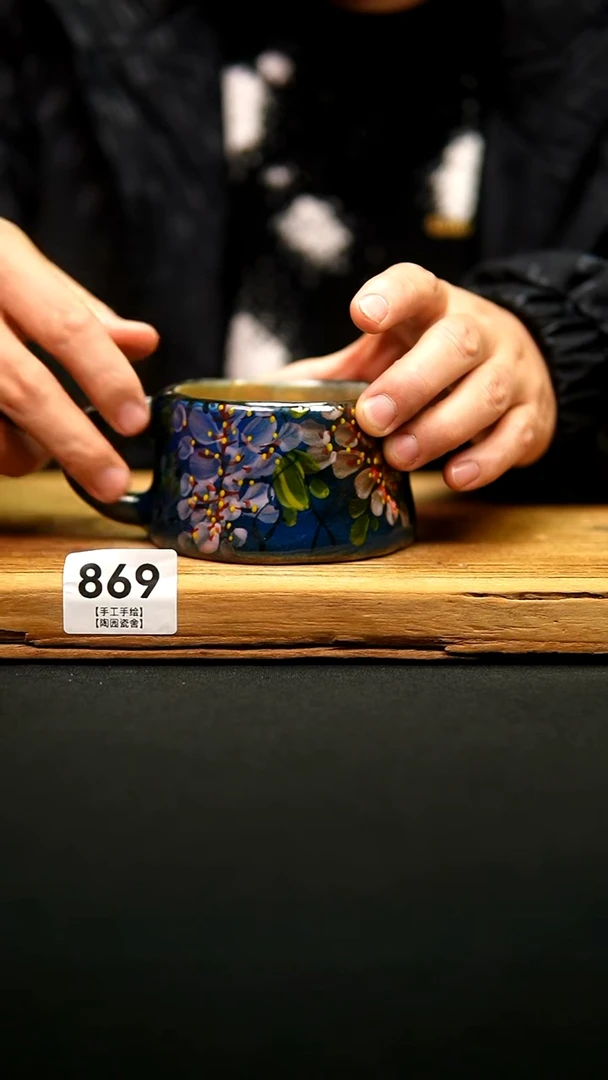 @@陶园瓷舍@@纯手工手绘@高温釉下彩