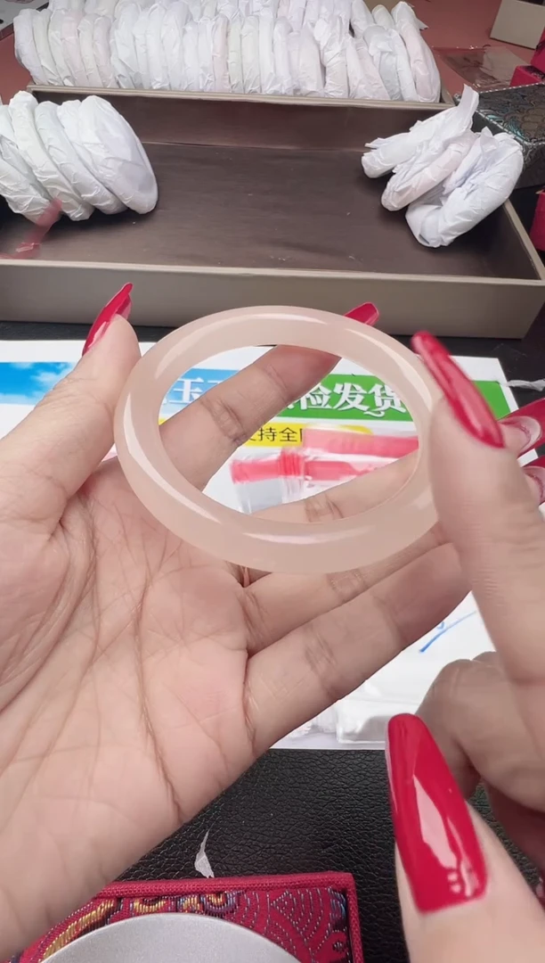 未镶嵌手镯石英质玉圈口 57 58