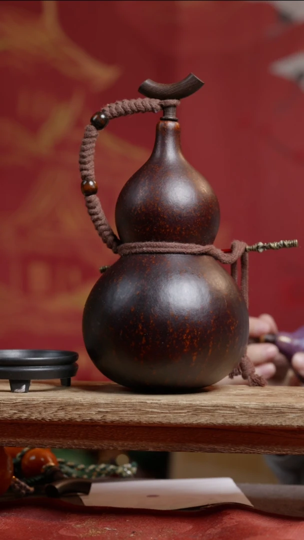 132号大漆精品葫芦一物一拍