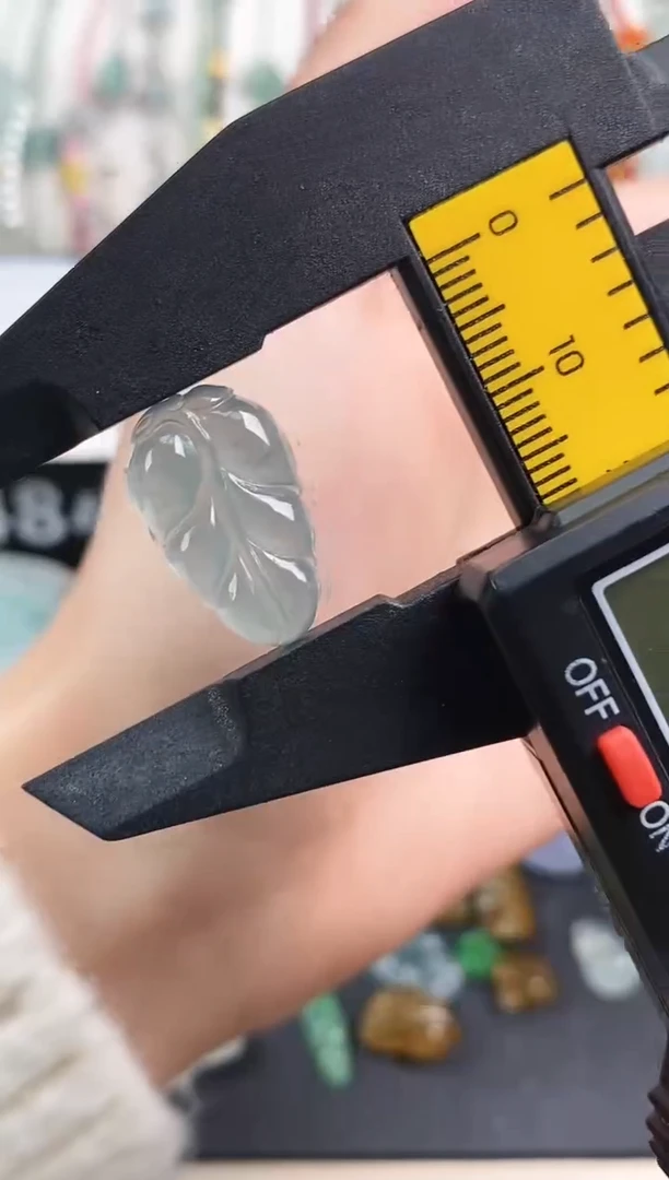 【闪购商品】翡翠颈饰未镶嵌叶子