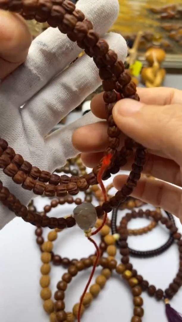 手串菩提未镶嵌百香籽长串