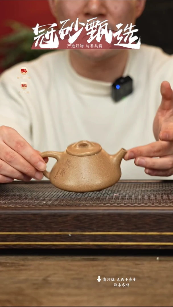 【闪购商品】紫砂茶壶冠砂甄选65