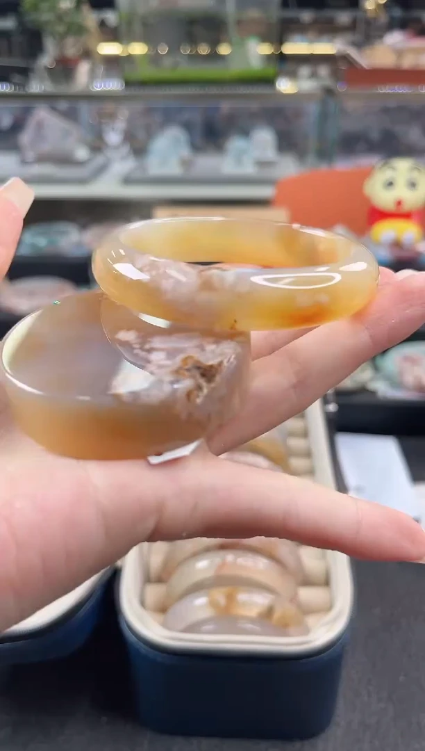 未镶嵌手镯石英质玉59圈口 （赠品镯心）323893