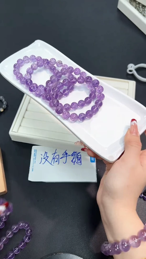 【闪购商品】水晶手串未镶嵌56r多样性发其一/1条默认微瑕