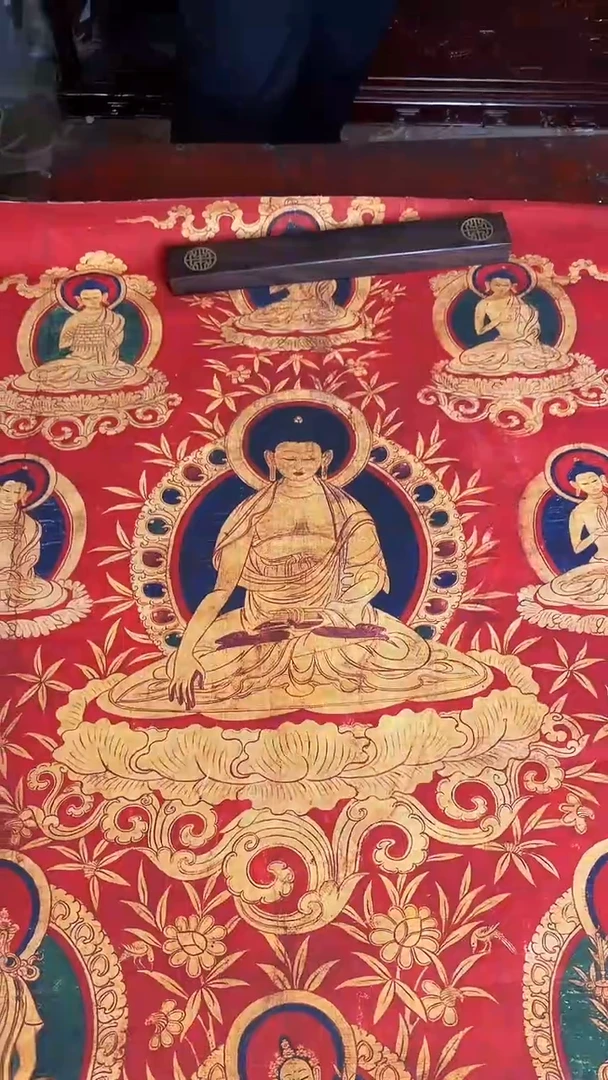 卷轴画手绘唐卡147