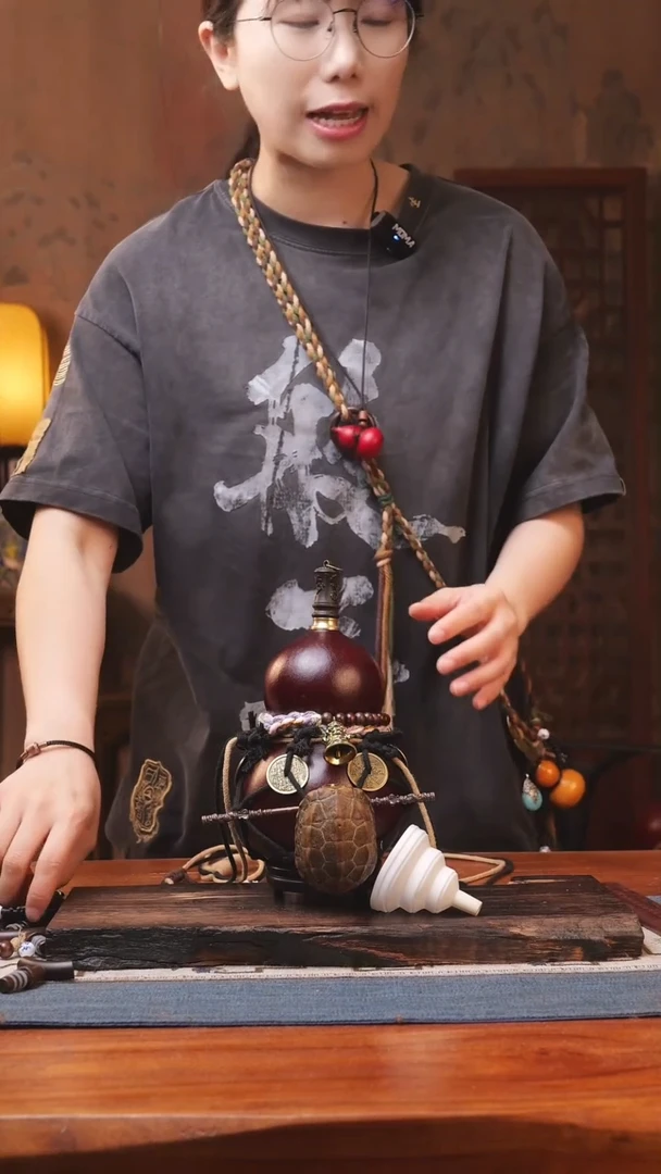1776号精品大漆葫芦防腐防渗装水茶酒