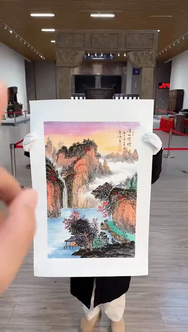 【闪购商品】国画5 赵隆轩艺术馆作品