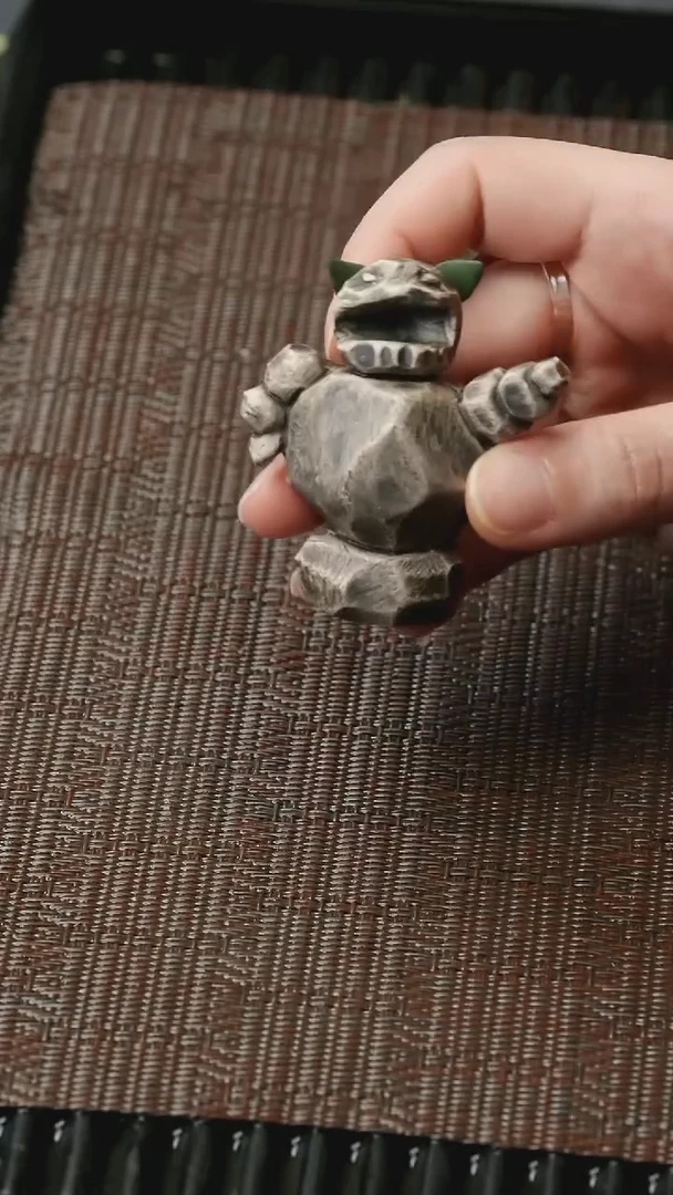 【闪购商品】紫砂茶壶五堂 茶宠-石矶娘娘