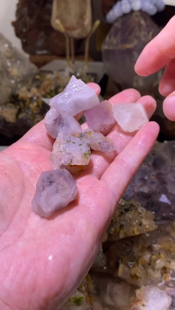 未镶嵌珠宝半成品水晶33号7颗花园水晶